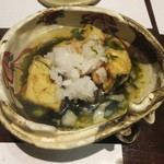 旬菜 おぐら家 - 丸茄子と筍の揚げ出し