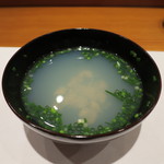 鮨 おさむ - しじみのお椀