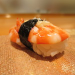 鮨 おさむ - 車海老