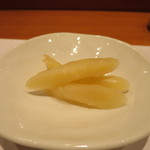 鮨 おさむ - 新生姜