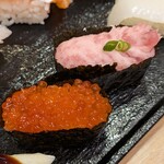 千代田鮨 - 料理写真:鮪タタキ、イクラ