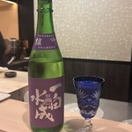 Shinsaibashi Sushi En - 一白水成纯米吟酿雄町（秋田）