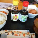 弓削多醤油 醤遊王国 - 玉子かけご飯