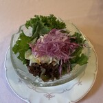 洋食レストラン 倉坂 - ランチコースのサラダ