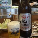 秋吉 - ドリンク写真:ビンビール