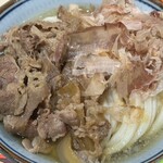 香川一福 - 料理写真:2026/8/8 ディナーで利用。肉うどん(並)(990円)