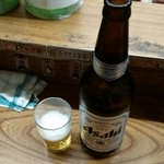 スーパードライ大瓶450円