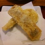 Tempura Fusou - [ランチ]　二皿目　鶏ささみ、豚肉、玉ねぎ