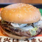 バーガーキング - 料理写真:2026.7 ダブルペッパーガーリックステーキワッパー(1,590円)