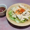サイゼリヤ - ランチタイム限定のスープ　15:00迄
　　　    チキンのサラダ　税込み350円
