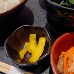 産直さばと青魚 食堂あおい - 漬物