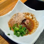 産直さばと青魚 食堂あおい - 胡麻鯖の刺身
