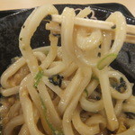 はなまるうどん - 麺リフト、太いです(2015.5.2)