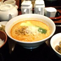 海皇 大阪堂島店 - クリーミーな担々麺定食