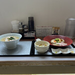 帆立と鯛と麺 - 