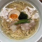 帆立と鯛と麺 - 