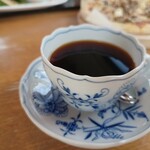 カフェ マイセン - マイセンカップのコーヒー