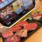 スシロー - 料理写真:天然本鮪7貫盛り