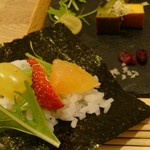 手巻き（フルーツ）