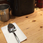 野菜を食べるカレーcamp - このスプーンが気に入りました♪