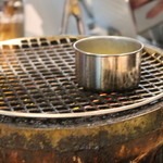 焼肉屋かねちゃん - 網の上のバター風呂