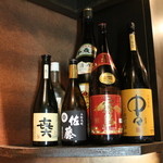 焼肉屋かねちゃん - 焼酎の数々