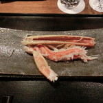 祇園 さゝ木 - 焼き蟹