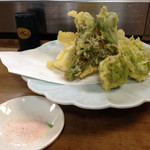 松竹 - 山菜の天婦羅