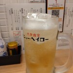 大衆食堂ニューヘイロー - チンチロで奇数を出してしまい　３倍