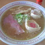 酒の丸善 - 味噌ラーメン３００円