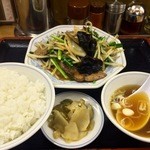 福しん - A定食＋餃子（2015.04）