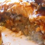 オレンチ カフェ - ランチ　オムライス　デミグラスソース