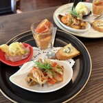 ビストロ ブータントラン - ある日のポンペットのおつまみ
