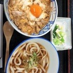 浅田屋 - 親子丼＋ミニうどん　850円