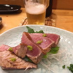 すし栄 - カツオのタタキ
