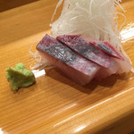 すし栄 - ブリの刺身