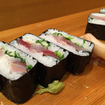 すし栄 - 博多巻き