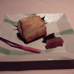 瀬里奈 - 　アラスカ産の銀鱈の西京焼です。脂の旨味が最高な逸品です。