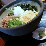 輪一 - 2015.5　冷やしぶっかけ蕎麦900円