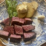海蛇食堂 - じゃがいもの上に乗ってたソースも美味しかったです