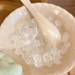 四季ハノイ - 黒糖タピオカ豆腐の氷