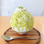 コイサン アイスラボ こいさん かき氷研究所 - 横からの図