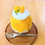 コイサン アイスラボ こいさん かき氷研究所 - マンゴーミルクかき氷