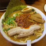 麺の極 はなみち - 辛濃味噌（ワルフザケ）