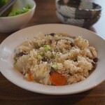 ラム&ビーフ料理 ASHITA - ラムチャーハン　優しい味付け　うまみたっぷり！1100円