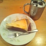 コメダ珈琲店 - アイスコーヒー＆ニューヨークチーズケーキ