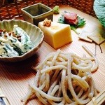 隆兵そば - H27.5　前菜篭盛りUP