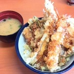 天丼てんや 唐瀬店 - あさり穴子天丼