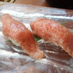 生粋 - 2015年4月　5000円コースより　和牛握り