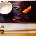 隆兵そば - H27.5　最後は奥様特製のデザート！